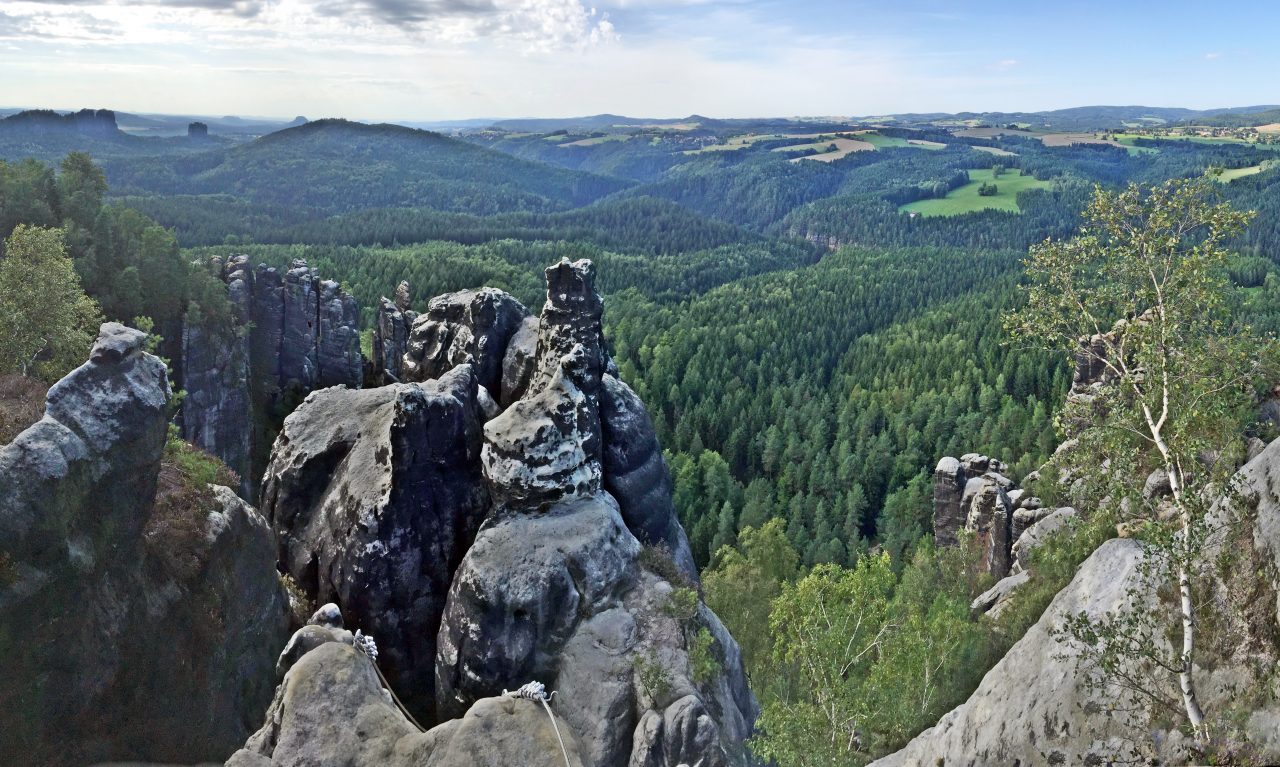 Bastei Sächsischen Schweiz – Panorama Bastei Sächsischen Schweiz (Bild 2)