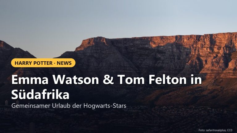 Emma Watson und Tom Felton verbringen gemeinsam Urlaub in Südafrika