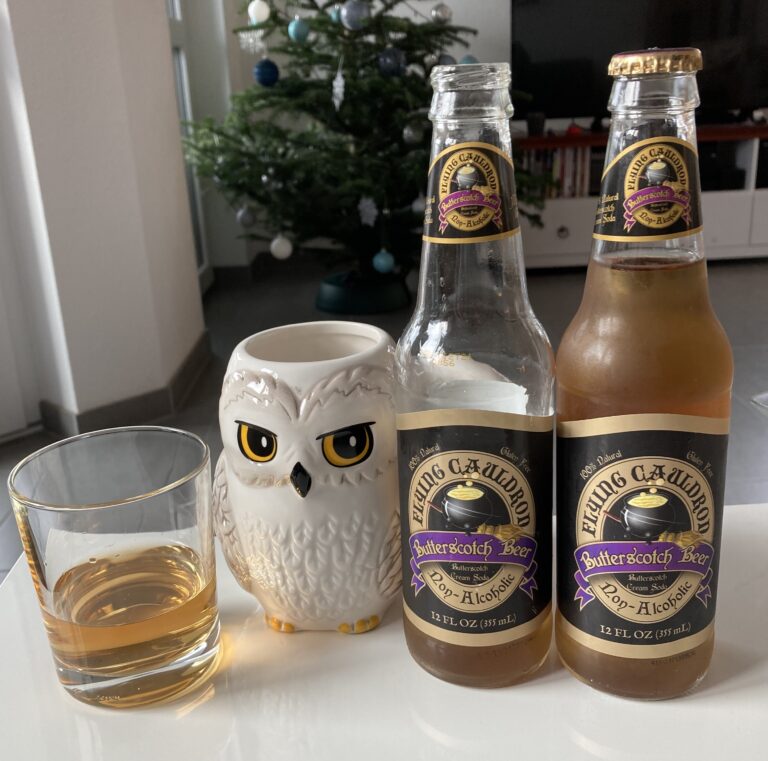 Ich teste Flying Cauldron Butterscotch Beer