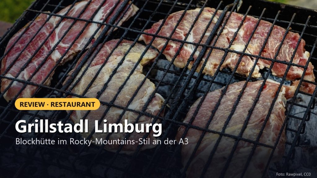 Grillstadl Limburg – Blockhütte im Rocky-Mountains-Stil an der A3
