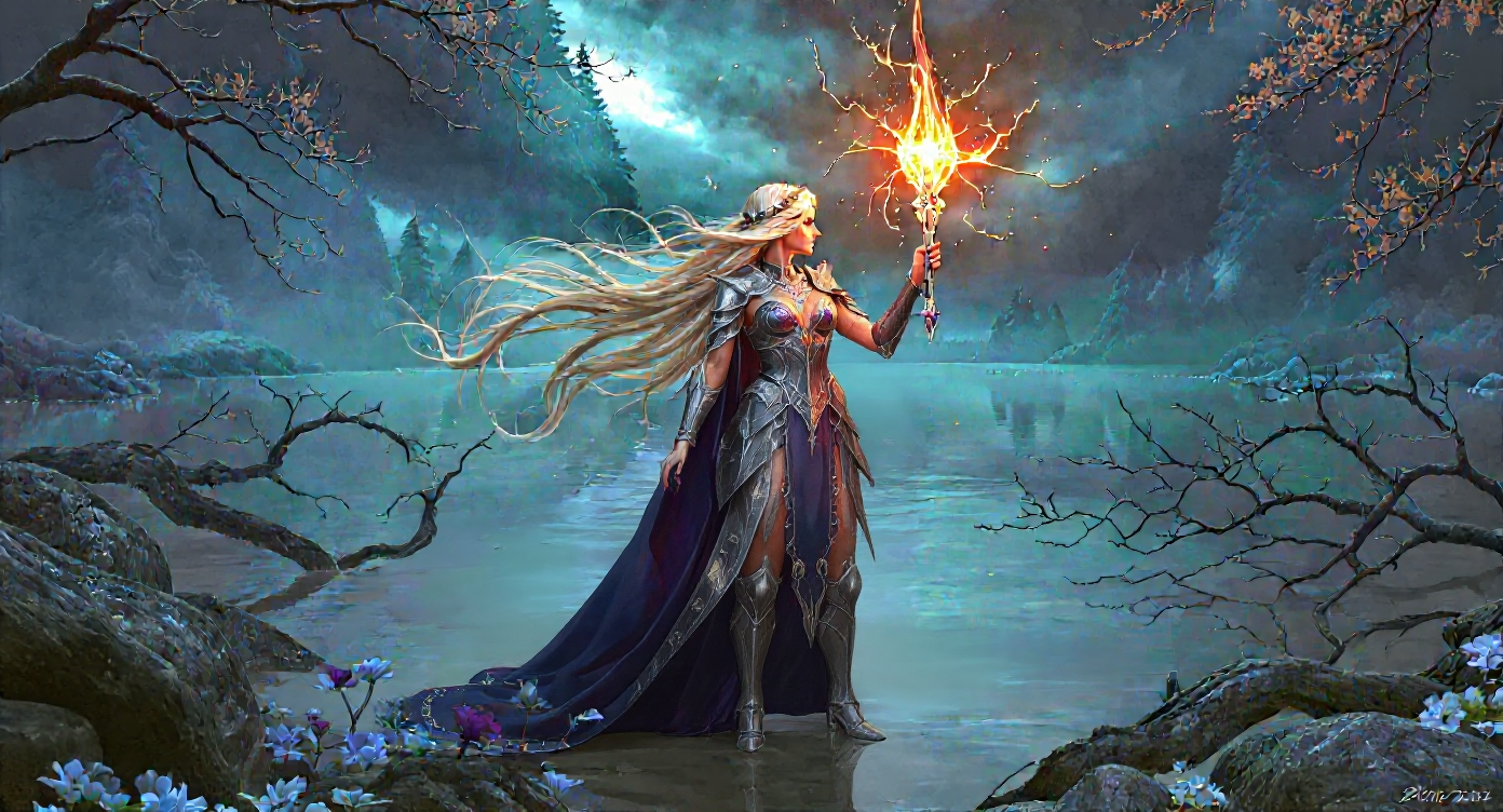 KI-Picdump: Zauberinnen