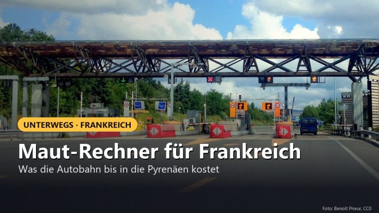 Maut Rechner für Frankreich