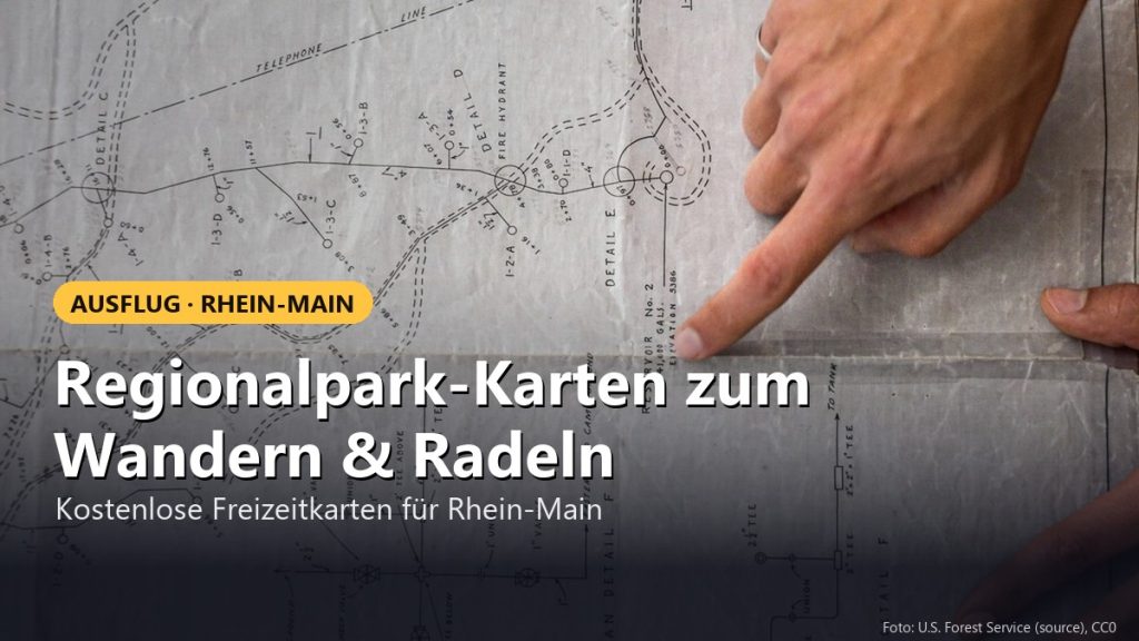 Regionalpark-Karten zum Wandern & Radeln – Kostenlose Freizeitkarten für Rhein-Main