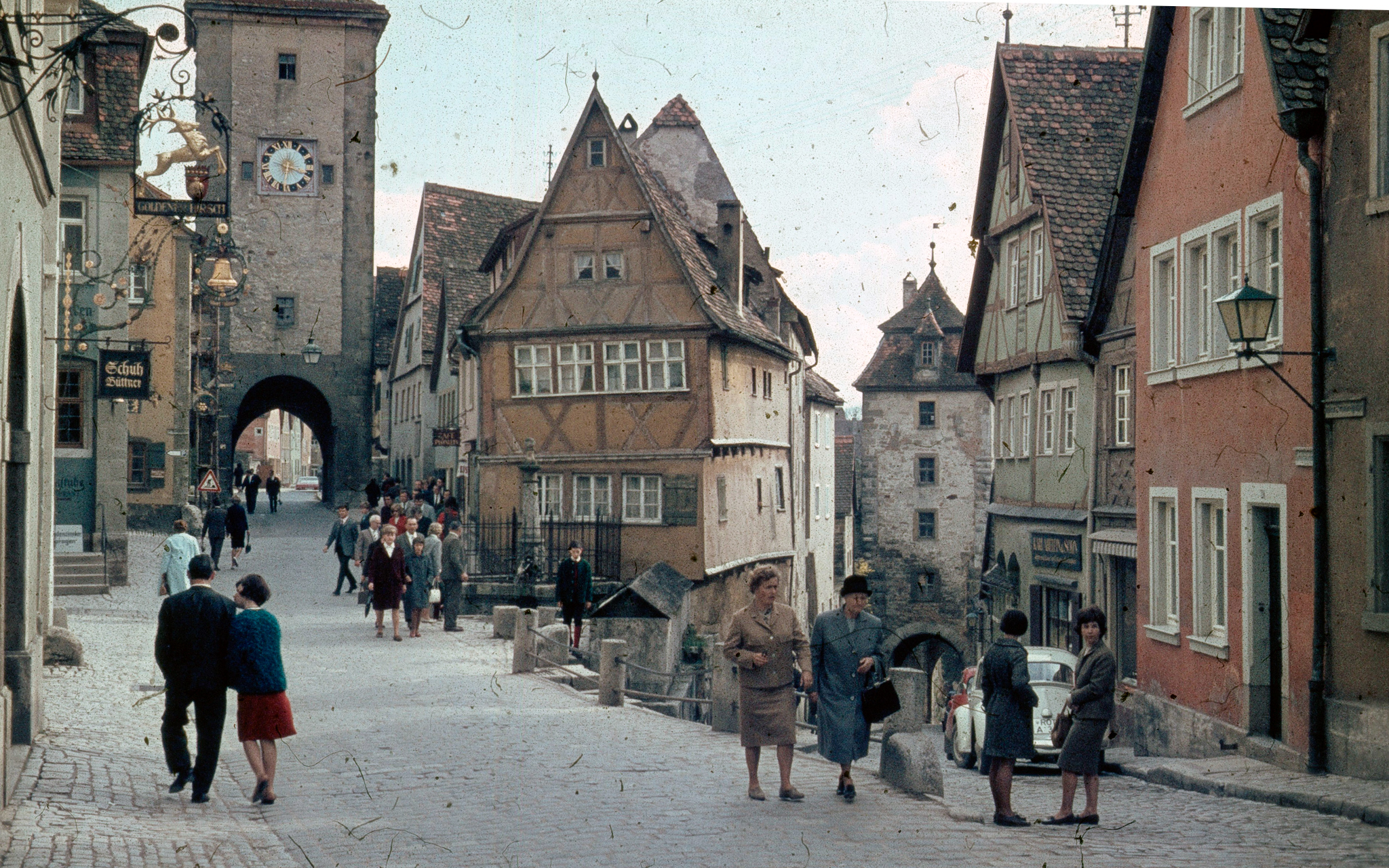 Rothenburg ob der Tauber anno 1966