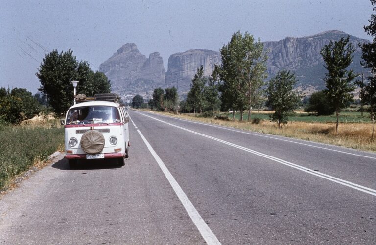 VW-Bus Griechenland Reise in den 1970ern