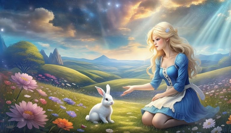 KI Experimente – Alice verzaubert einen Hasen