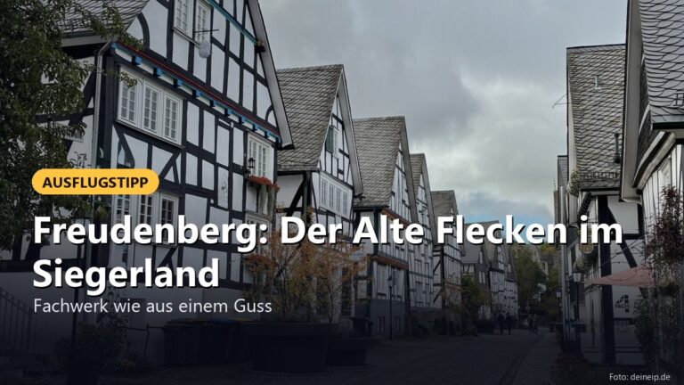 Freudenberg im Siegerland: Der Alte Flecken als Tagesausflug