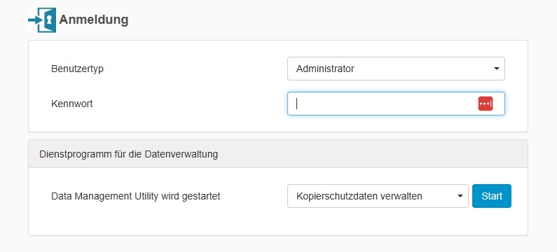Konica Minolta bizhub: Standard-Administratorkennwort finden