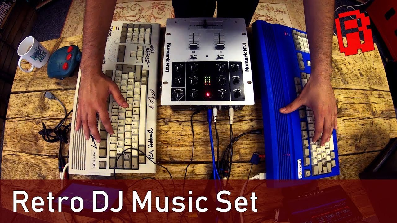 Commodore Amiga DJ Setup with Ravi