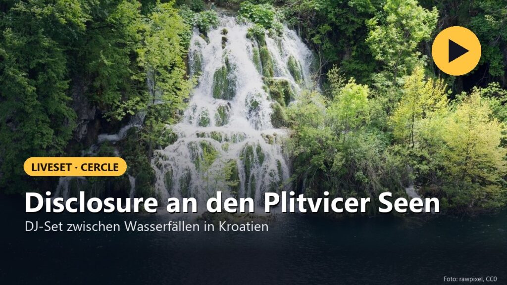 Disclosure für Cercle an den Plitvicer Seen: Wasserfall im Nationalpark