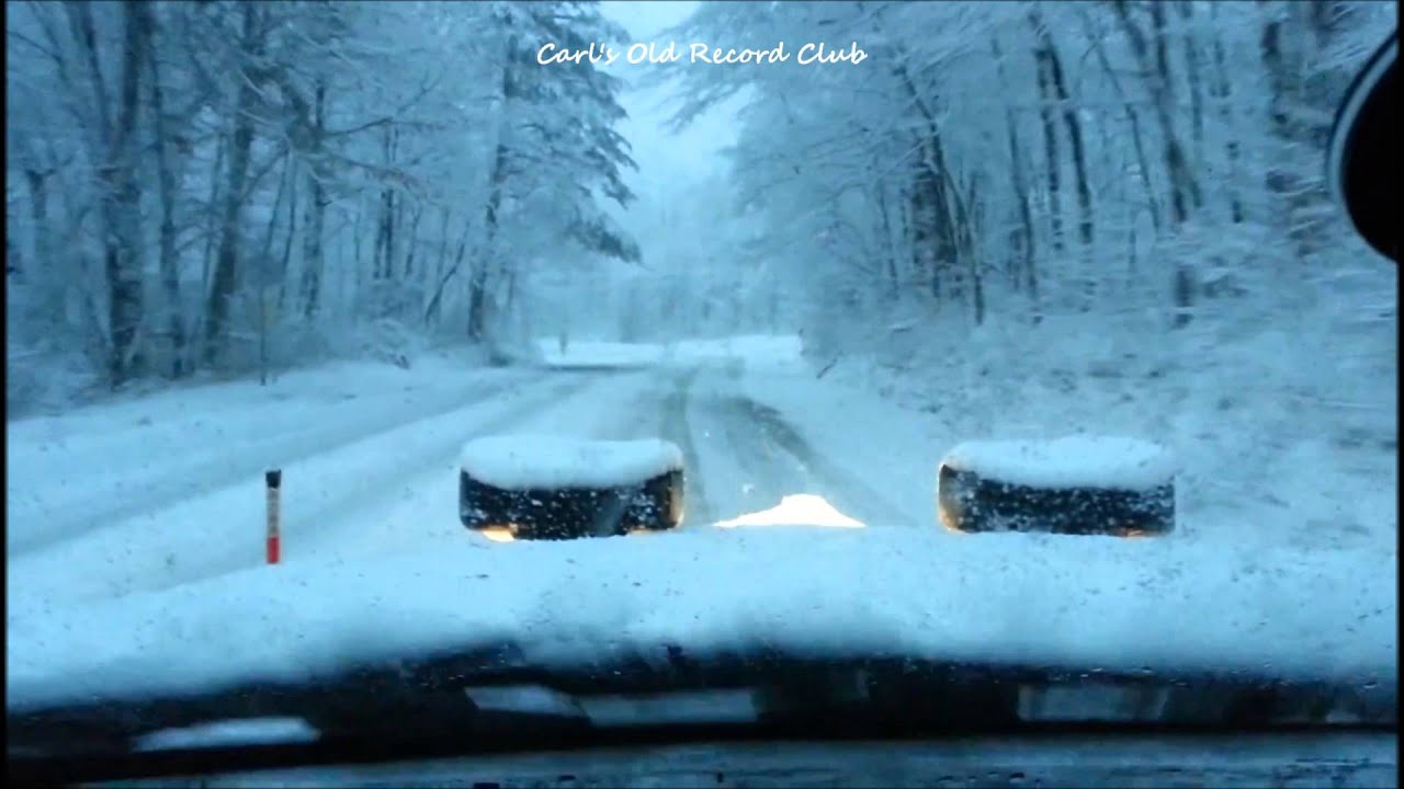 Driving Home For Christmas von Chris Rea mit Schnee