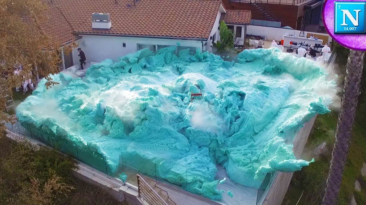 Elephant Toothpaste World Record in Los Angeles