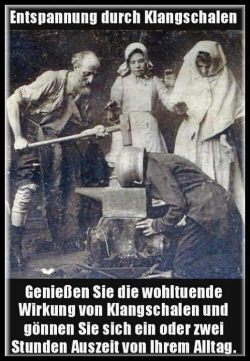 Entspannung mit Klangschalen