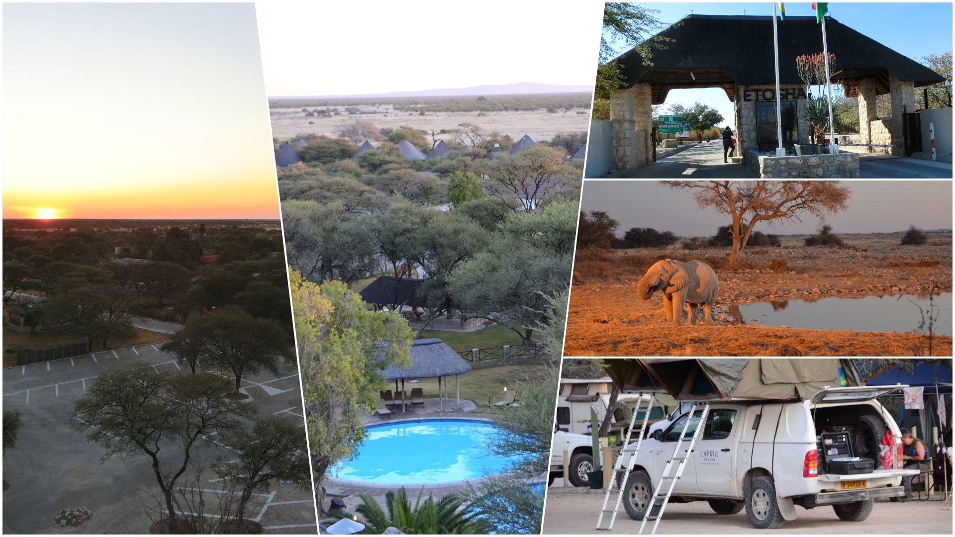 Okaukuejo Rastlager im Etosha Nationalpark Nambia