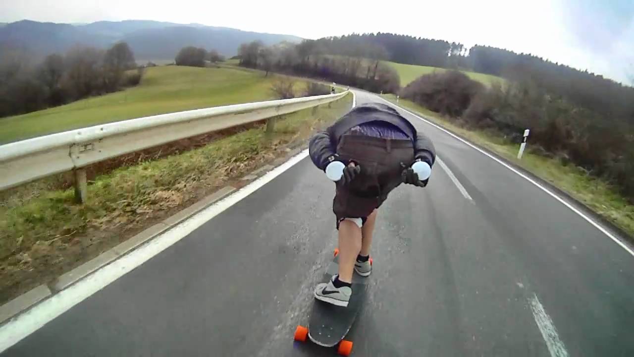 Extremes Longboard Video aus der Eifel