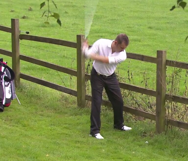 Golf mit Bande spielen