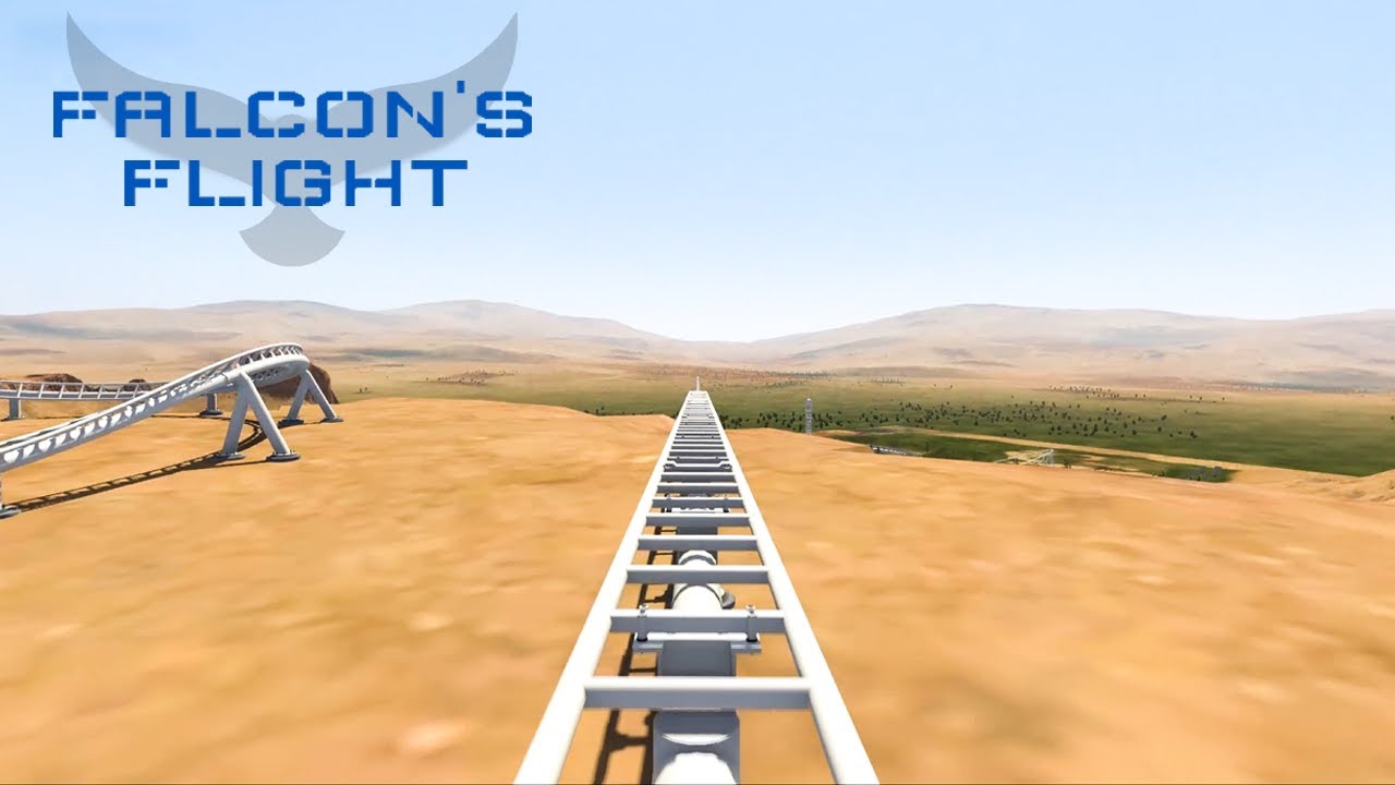 Google Earth Funde – Six Flags Qiddiya City und die neue Achterbahn Falcon’s Flight