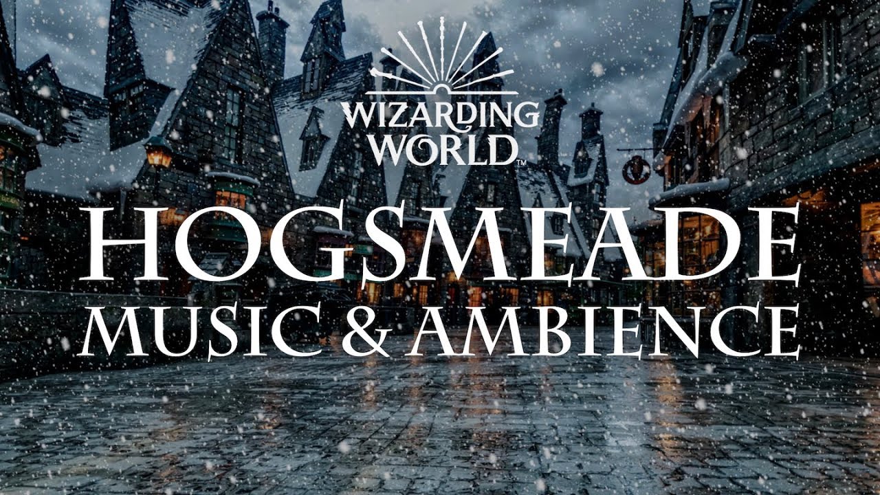 Harry Potter Music & Ambiente | Hogsmeade mit Crowd Noise and Snow