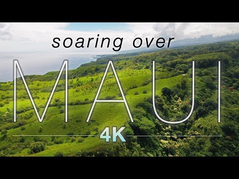 Mit der 4K Drohne über Maui