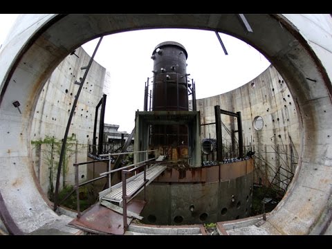 In einem verlassenen Atomkraftwerk