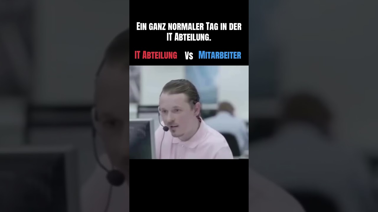 IT-Abteilung vs. Mitarbeiter: Der ganz normale Büro-Wahnsinn