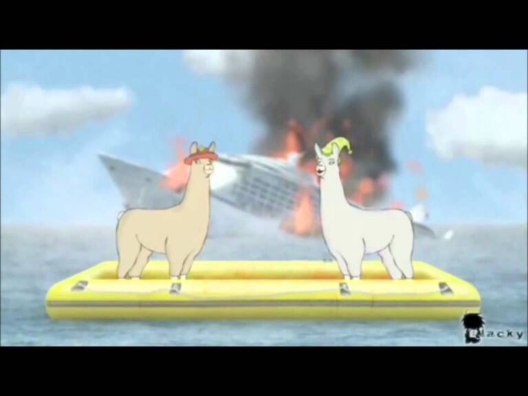 Lamas mit Hüten Teil 1 bis 4