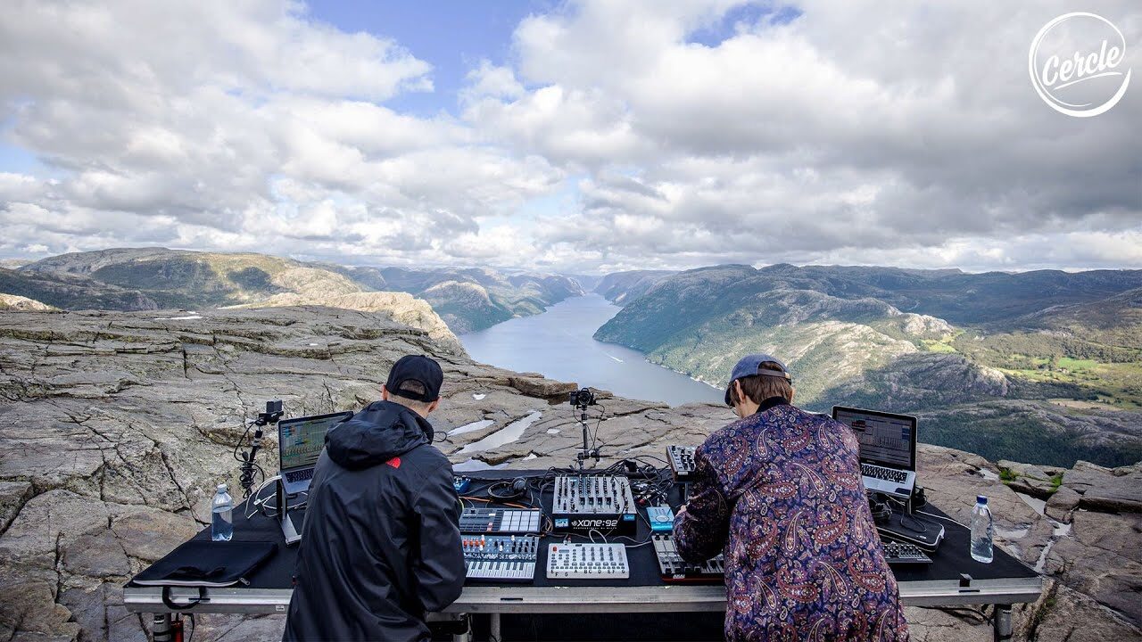 Liveset vom Preikestolen, Norwegen: Einmusik und Jonas Saalbach