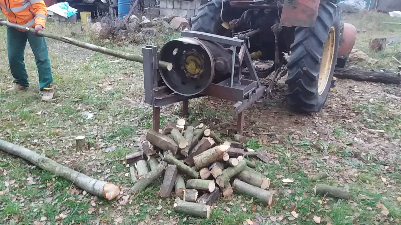 Strangely Satisfying – Selbstgebauter Feuerholz Schneider