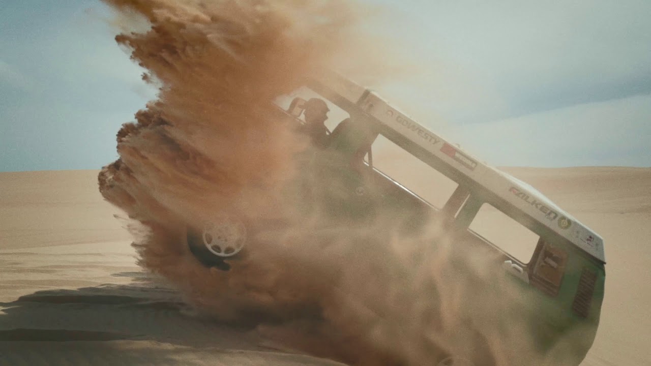 Mit dem Syncro VW-Bus in die Dünen