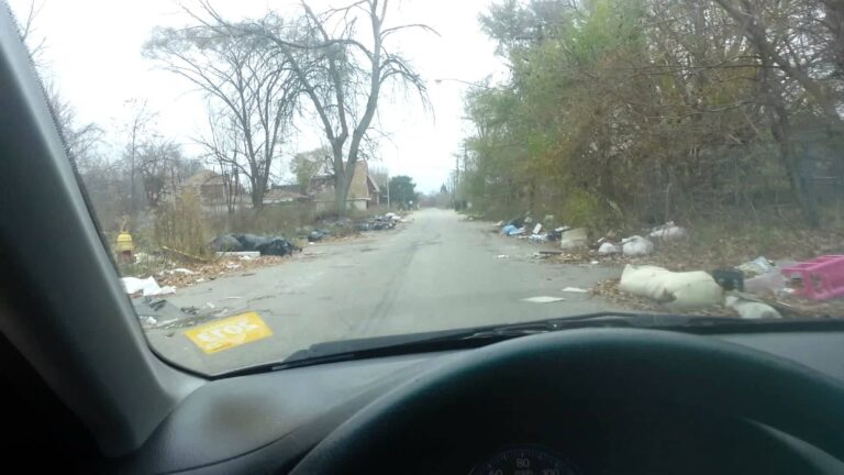Mit der Dashcam durch Detroit