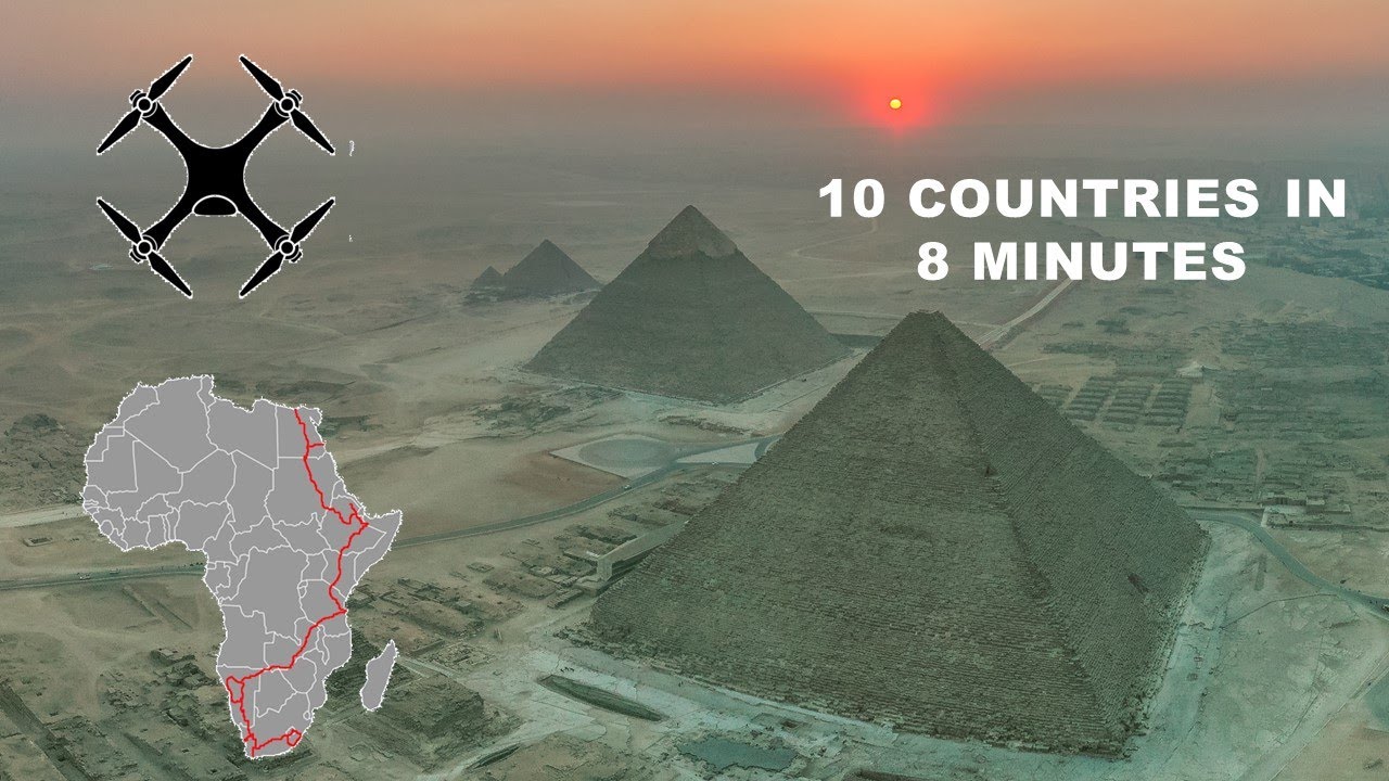 Mit der Drohne von Kapstadt nach Kairo fliegen | Afrika per Drohne