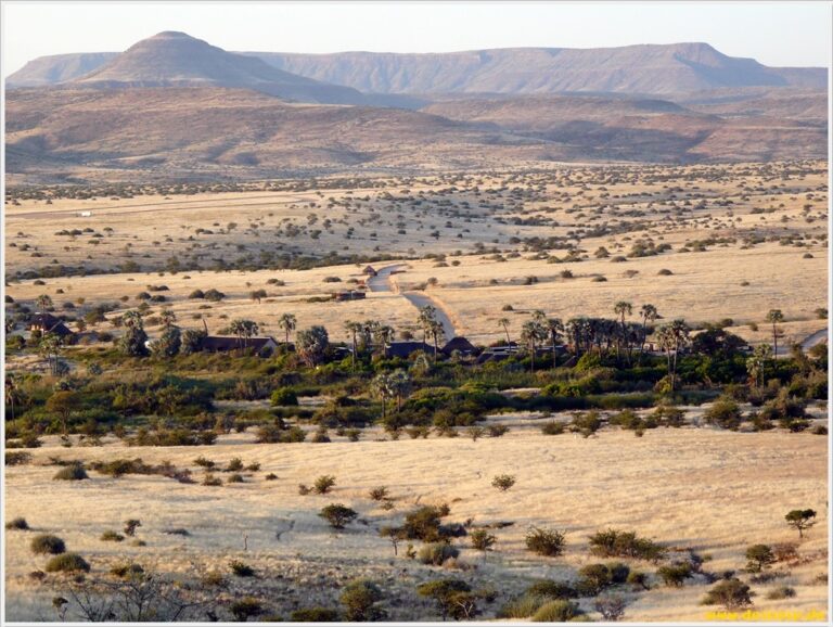 Palmwag Lodge im Damaraland