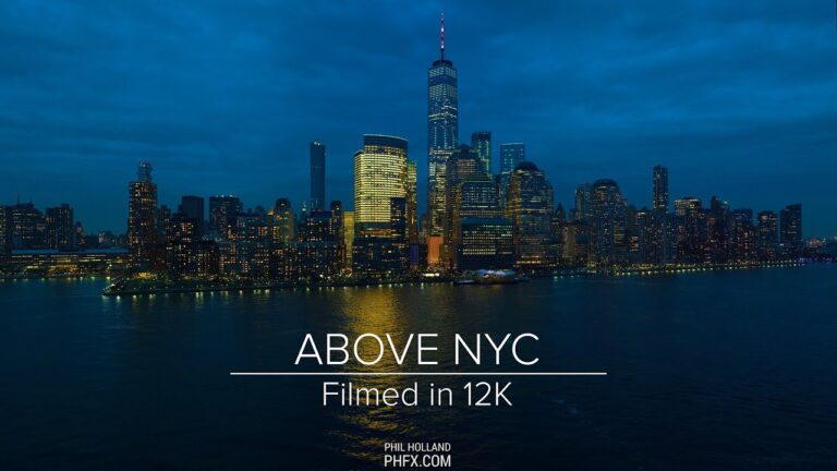 New York von Oben in 12K gefilmt