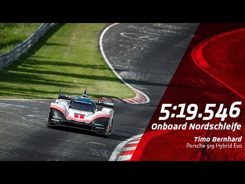 Nordschleife Rundenrekord im Porsche 919 Hybrid Evo