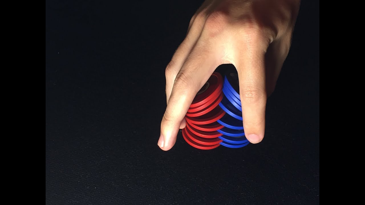 Poker Chips Stapeln für Anfänger