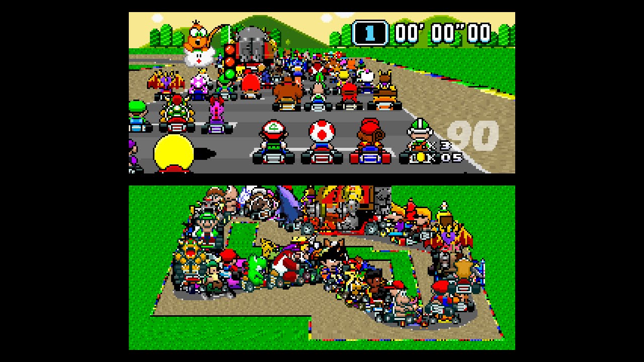 Rekordverdächtiges Rennen in Super Mario Kart mit 101 Spielern