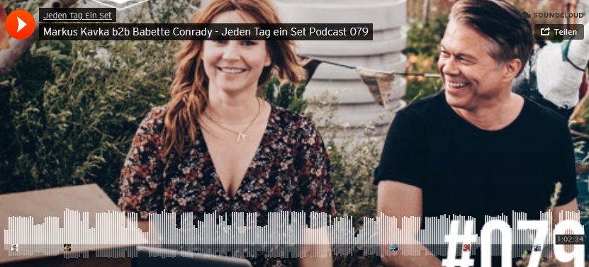 Markus Kavka b2b mit Babette Conrady für JTES