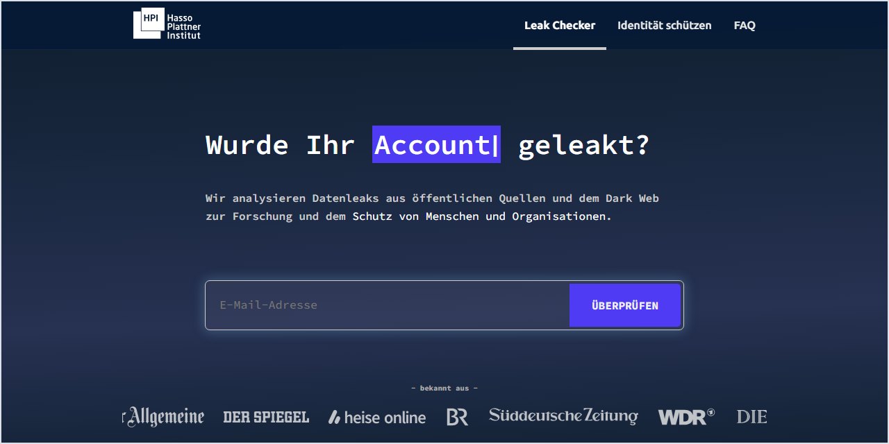 Startseite von ilc.hpi.de