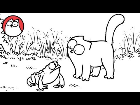 Simon’s Cat erlebt Zungenakrobatik