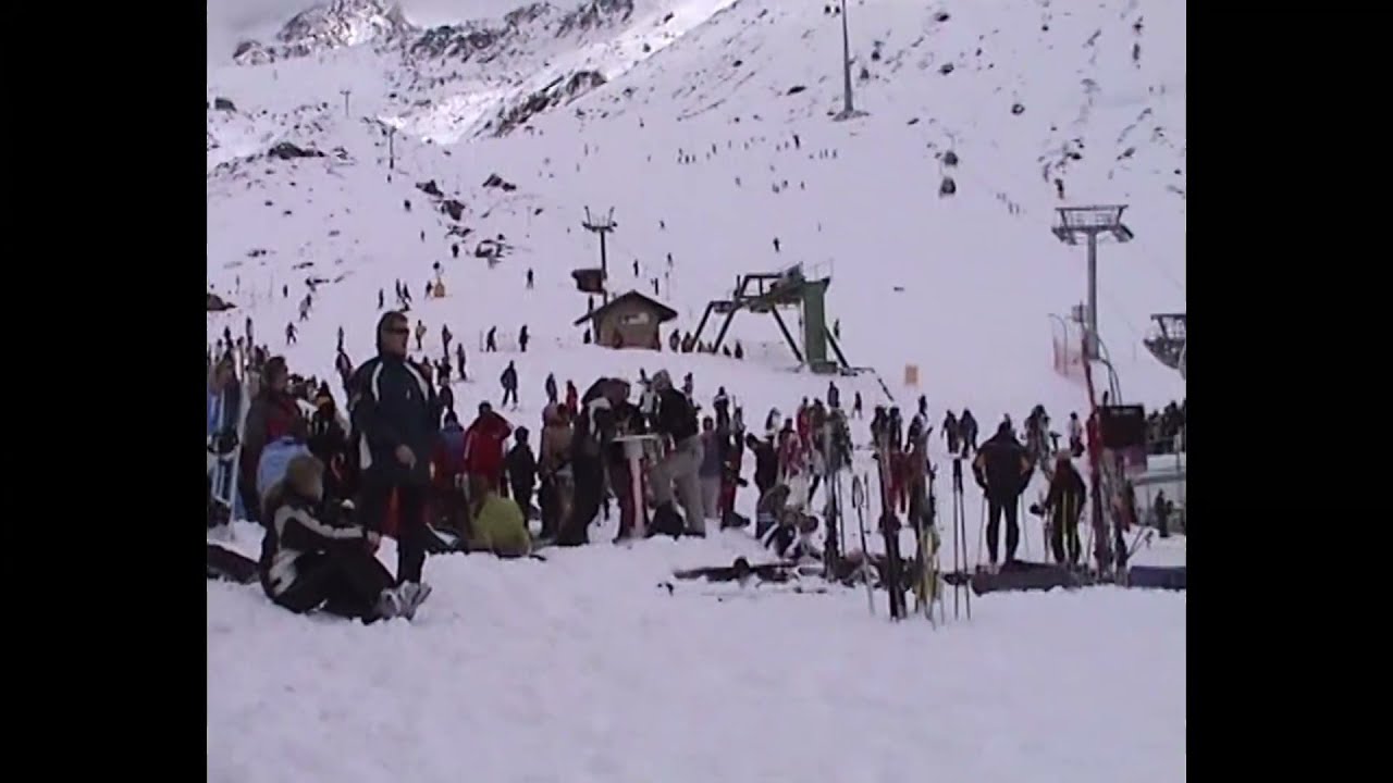 Skifahren in Saas Fee (2006)