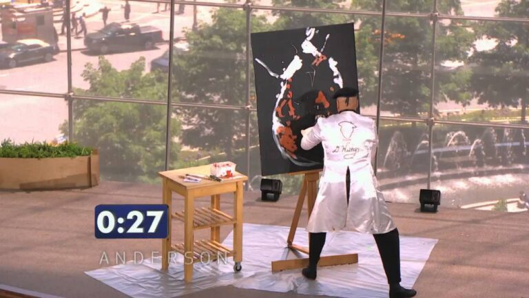 Speedpainter mit Überraschung am Ende
