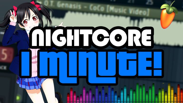 Tutorial: Create a Nightcore Remix Video in 1 Minute