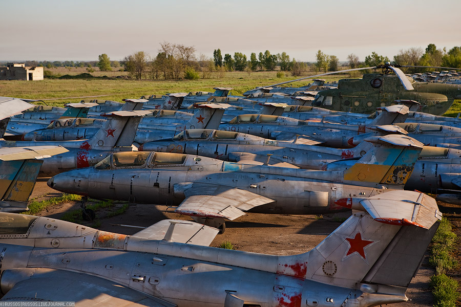 Kalter Krieg: Verlassenes Flugfeld in Russland