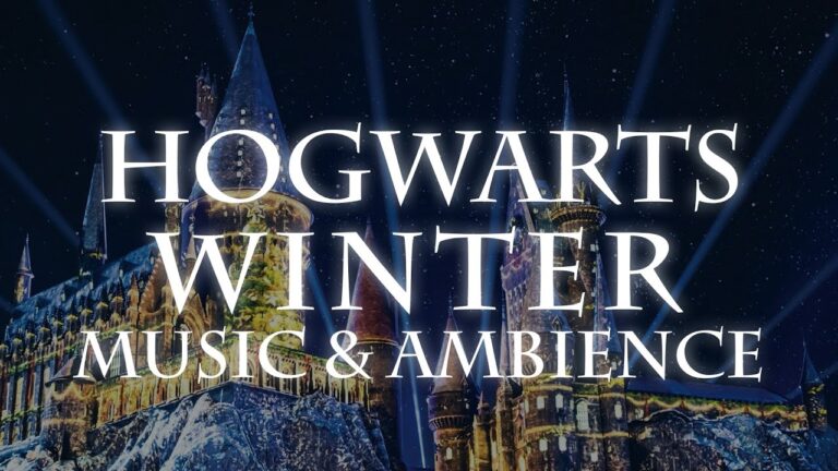 Winter in Hogwarts | Schnee Ambiente mit Harry Potter und Fantastische Tierwesen Musik