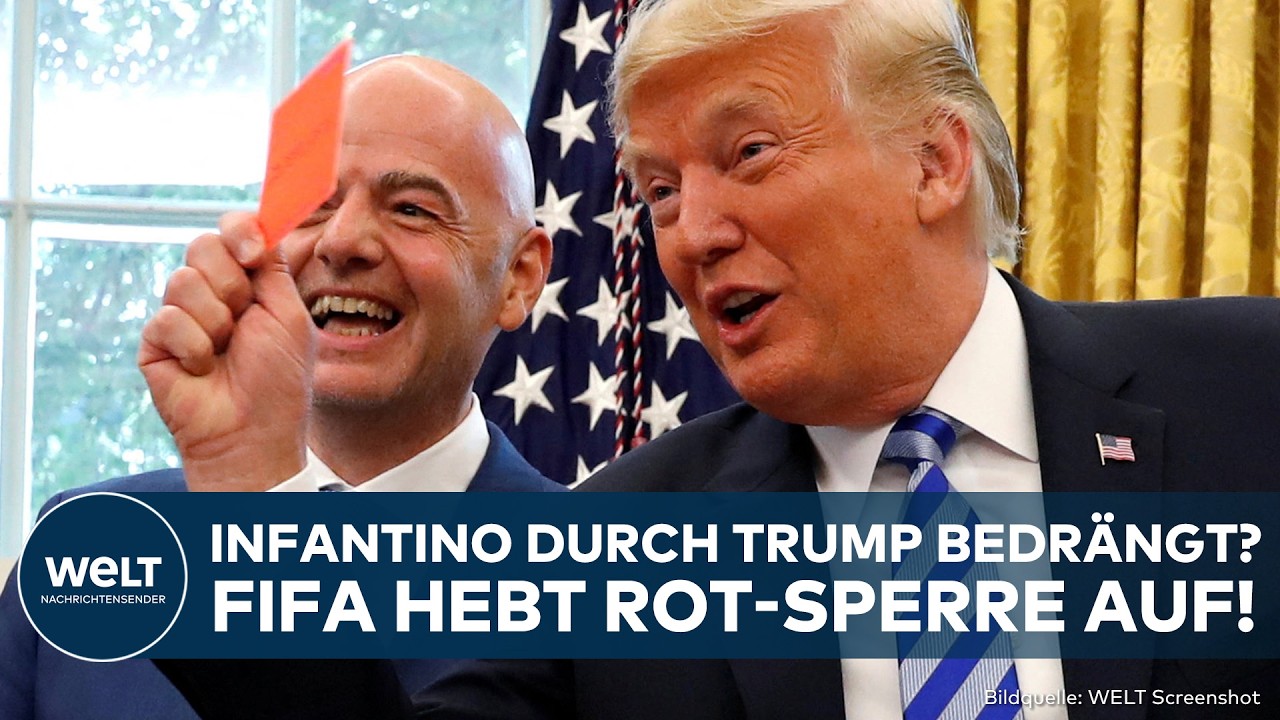 WM-Beben: Trump & Infantino – Rote Karte als Skandal-Zünder? Was wirklich dahintersteckt!